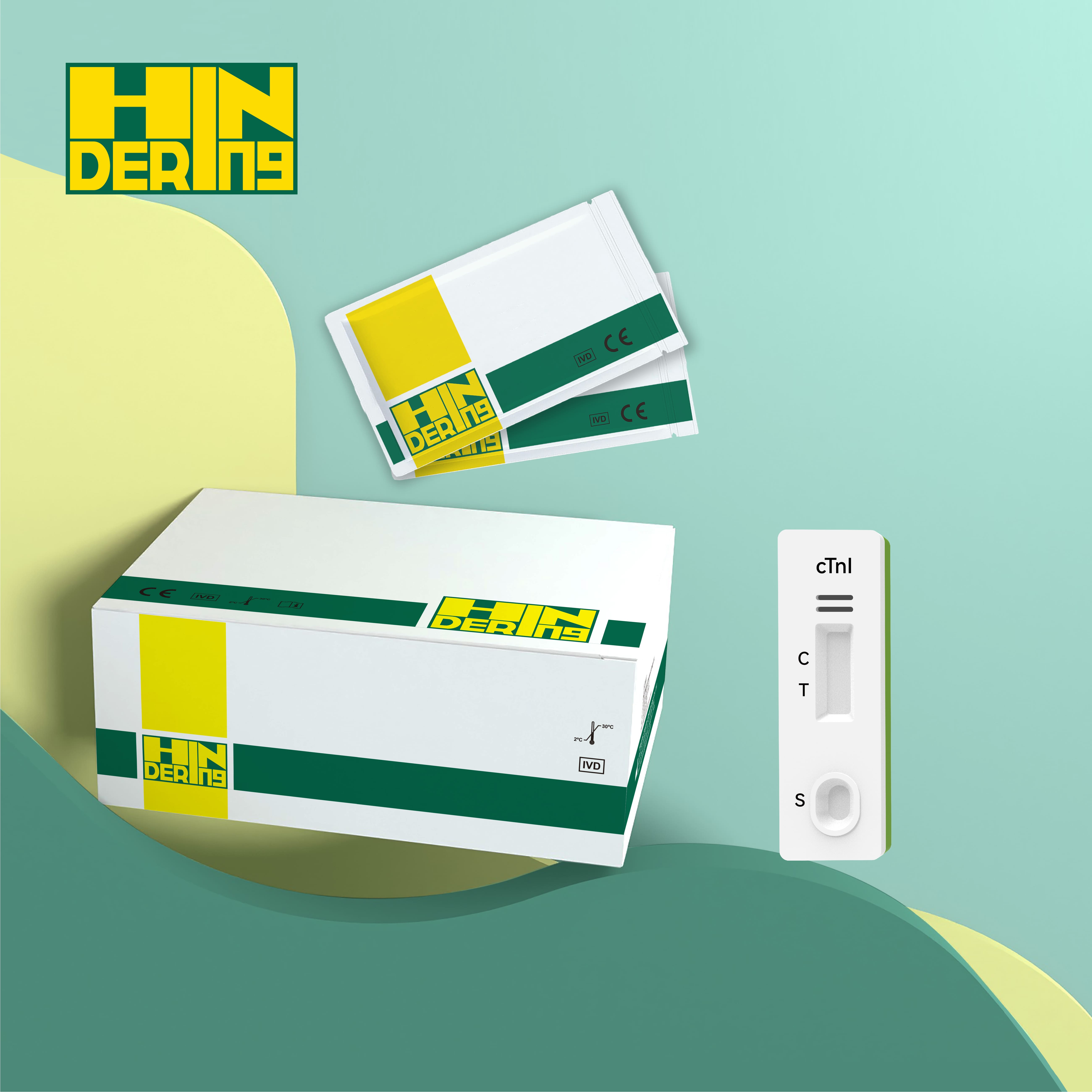 Швидкий тест на кардіальний тропонін І (cTnI), HINDERING ТМ